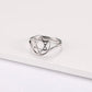 Skyrim Pentagram Hexagon Rings for Women Stainless Steel Star of David Jewish Finger Ring Religious Amulet Anniversary Jewelry