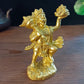 Gold Hanuman Statue Figurine Ornaments Resin Indian Hindu Monkey God Buddha Statues Sculpture Home Decoration Lucky Gift