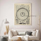 72 Names of God Shemhamphorash Sacred Art Canvas Painting Kaballah Poster Occult Magick Alchemy Wall Art Prints Home Room Decor
