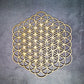 Wooden Flower Of Life Christmas Ornaments, Sacred Geometry Ornaments Home Decoration, Wood Sign Wall Art Seed of Life  Coaster