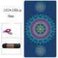 Extra Large Size Non-Slip Yoga Mat Natural Suede Quick Dry TPE Fitness Gymnastics Pilates Exercise Mat Picnic Mat Meditation Mat