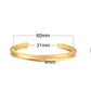 MEN TWISTED C BANGLE WITH SMALL WRIST MOBIUS BRACELET ANTIQUE SILVER COLOR STACKING CUFF BANGLE STAINLESS STEEL UNISEX JEWELRY