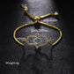 Juya Handmade Copper Adjustable Chains Micro Pave Zircon Enamel Greek Evil Eye Of Fatima Hamsa Hand Bracelets For Women Men