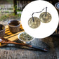 6.5cm Tibetan Bell Meditation Handcrafted Cymbal Bell Copper Crisp Sound Symbols Buddhist Temple with Bag
