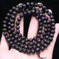 Natural Ebony Tibetan Prayer Turning Wheel Six-Character 8Mm 108 Beads Mara Necklace Rosary Beads