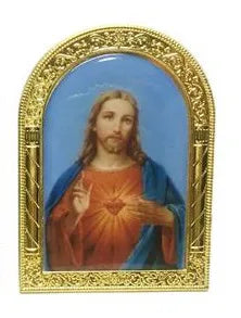 Church Utensils Icon Catholic Jesus Ornament Christian Cross Virgin Mary Catholicism Orthodox Figurines Home Decoration Religiou