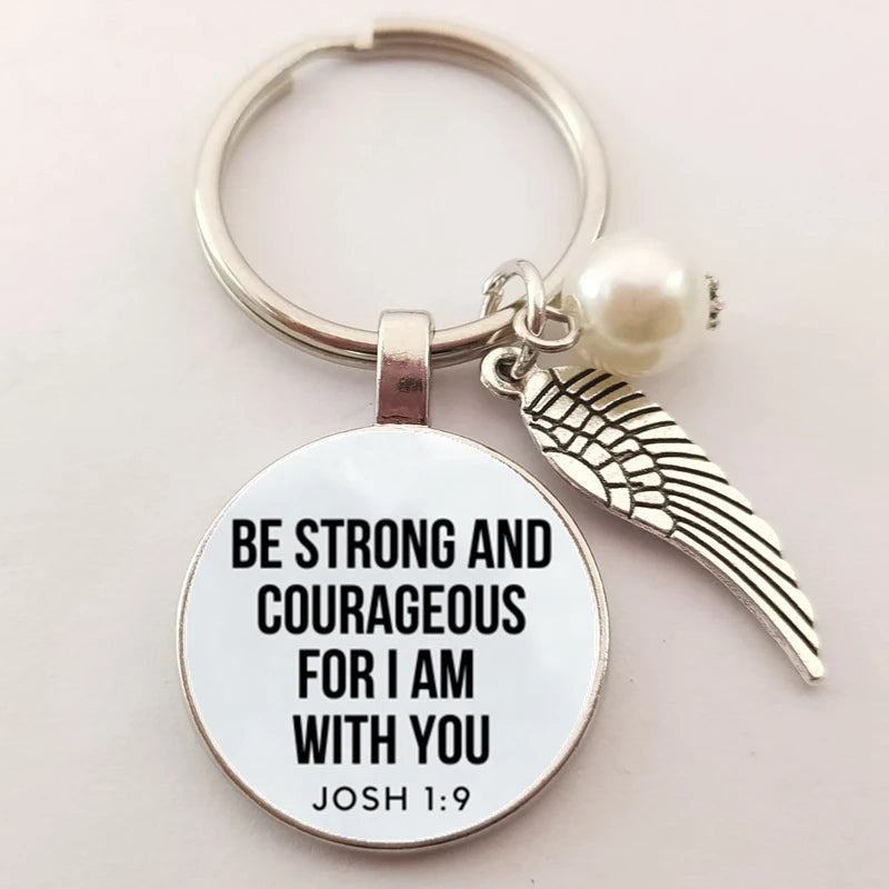 bible verse key chains faith keychain scripture quote christian jewelry for friend women men inspirational gifts