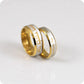 Israel Hebrew Etched Carving Engraved Stainless Steel Rings Fashion Jewelry