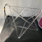 9inch clear Crystal singing Merkaba double pyramids for sound healing music therapy and chakra balancing