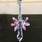 1PCS Rainbow Guardian Angel Crystal Suncatcher Hangings Crystal Glass Ornament Home Garden Decoration Porch Decor