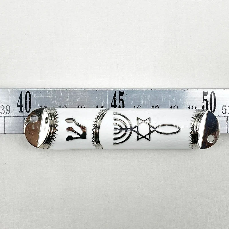 Jewish Israel Mezuzah Case Home decor Mezuza With Torah parchment scroll Mezuzah