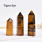 Runyangshi Crystal Point Prism Crafts Natural Stone Quartz Tower 36 Colors Energy Mineral Wand Home Decoration