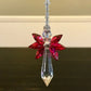 1PCS Rainbow Guardian Angel Crystal Suncatcher Hangings Crystal Glass Ornament Home Garden Decoration Porch Decor