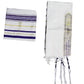 Jedaica Tallit Shawl Israel Talit scarf with Talis Bag Polyester Wraps Prayer 50x180cm