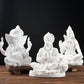 Vilead Resin Indian Ganesha Shiva God Statue Sai Baba Shirdi Sculpture Lord Hanuman Hindu Buddha Religious Fengshui Home Decor