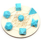 7Pcs Platonic Solid Sacred Stones Geometry Set Natural Crystals Reiki Healing Chakra Gemstones Lucky Home Decoration Gifts
