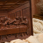 The Last Supper Mural Jesus Christ Home Decoration Wooden Plaque, Carving Wall Decoration, Famous Painting, 50cm
