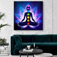 Canvas Painting Art Posters Prints Indian Buddha Meditation 7 Chakra Yoga Sports Wall Art Pictures for Living Room Bedroom Decor