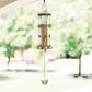 Lucky Wealth Attracting Bronze Wind Chimes Real Wood Metal Ancient Copper Home Decorative Courtyard Decor Cross-Border Sales