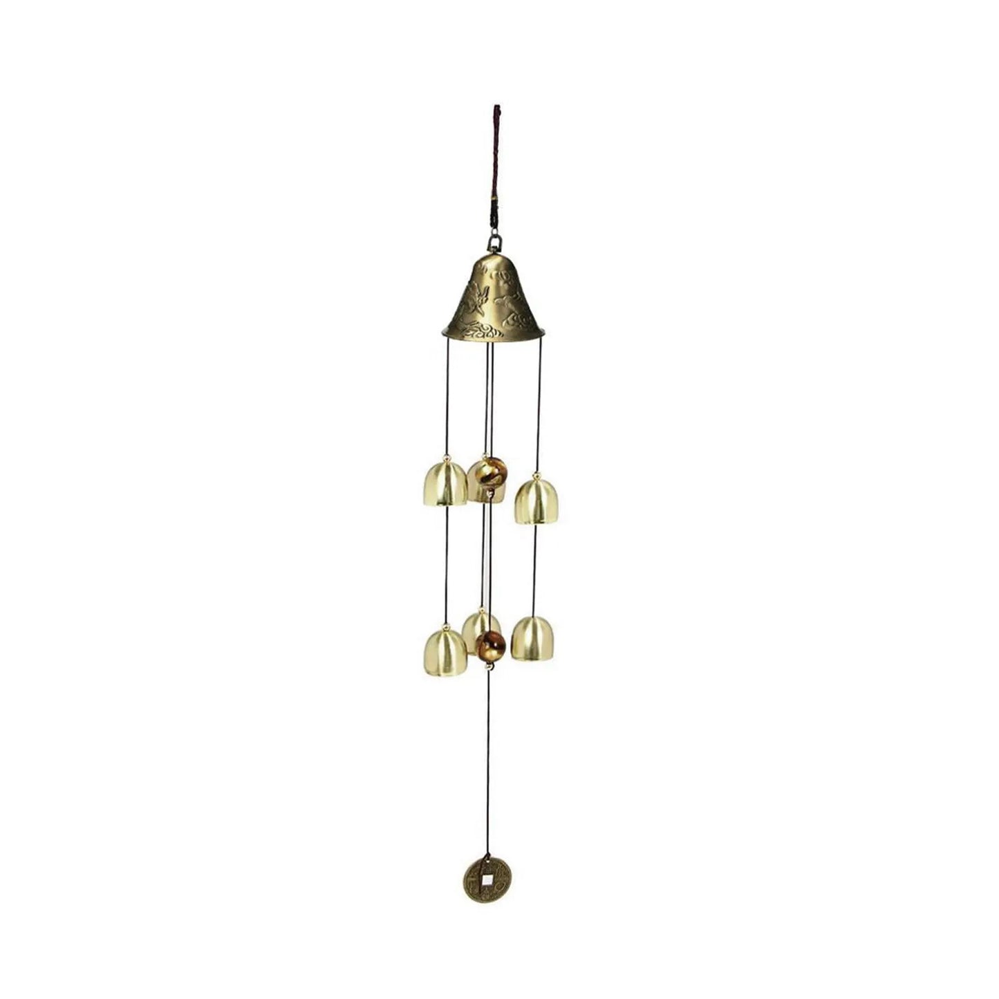 Metal Wind Chime Large Outdoor Garden Wind Chime Pleasant Ringing Bell Wind Chime Hanging Decoration Courtyard Hanging Decor