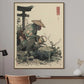 Modern Minimalist Chinese Style Zen Fishing Natural Scenery Poster Canvas Paintings Wall Art Pictures Office Home Decor