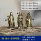 Micro Landscape Bronze Chinese Buddha Ancient Tea Ceremony Zen Moss Rockery Bonsai Sand Table Decorationfairy Garden Miniatures