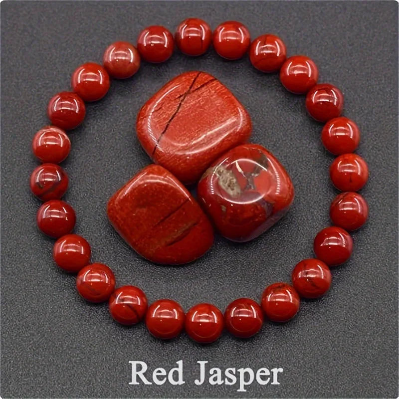 6/8mm Reiki Blue Apatite Bead Bracelet Men Women Natural Stone Blood Circulation Stimulate Enthusiasm Health Care Couple Jewelry