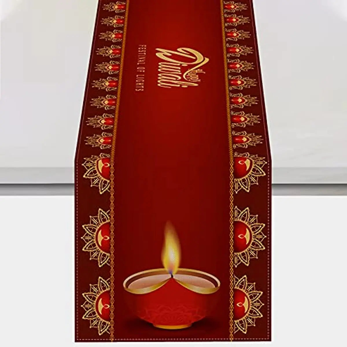 Hanukkah Menorah Table Runners Star of David  Jewish Holiday Fireplace Kitchen Dining Room Home Decor
