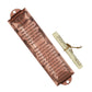 Mezuzah Plaque Alloy Mezuzah Ornament Retro 13cm Door Mezuzah for House Door