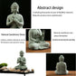 Stone Buddha Statue Ornaments Creative Craft Tabletop Statue Gift for Housewarmin