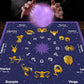 1pc Tarot card tablecloth, twelve constellations divination, starry sky altar cloth, Tarot card game decoration tablecloth