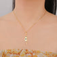 EUEAVAN Israel Palestine Map Necklaces for Women Men Stainless Steel Hebrew Star of David Pendant Jewish Jewelry Gifts Wholesale