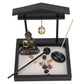 Buddha Sand Tray Zen Garden Decor Resin Craft Home Ornament for Living Room Desktop Meditation Focus Innovative Mindful Gift