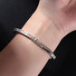 Opening Design Vintage Carved Totem Bracelet Adjustable Silver Twist Armband Cuff Open Bracelet Mobius High Quality