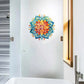Mandala Wall Sticker Art Mural Bathroom Toilet Decor Living Room Cabinet Refrigerator Home Decoration Decals S389