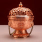 Small Tibetan galsang flower hanging incense burner, Alloy eight-auspicious spice powder incense burner, Home aroma ornaments