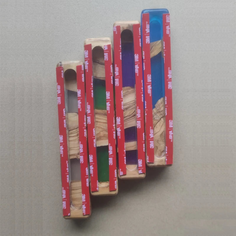 Mezuzah Case for Door, Handcrafted Resin and Olive Wood mezzuzah case,Wood Mezuzah Case for Mezuzah Scroll, Mezuzah Cases,