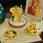 HTISOK Holy Water Bottle Gold Plated Communion Cup Religious Ceremonial Supplies Alloy Durable Church Rituals Use