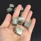 Natural High Density Cubic Pyrite Stone, Rough Gold, Irregular Ore Mineral, Teaching Specimen, Gemstone Ornaments