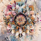 Mandala Boho Mystical Sacred Geometry Yoga and Meditation Art Poster Canvas Painting Wall Prints Picture Living Room Home Decor