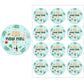Happy Passover Jewish Holiday Stickers Labels Hebrew Celebration Stickers Flower Decoration