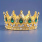 Crown topper Headpiece Suitable  Wedding Decorations Holiday Costume Headpiece Rhinestone Prom Crown Headb