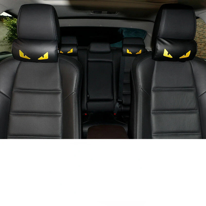 DEVIL'S EYE Pillow for Car Neck Headrest Cushion Auto  Accessories Seat Head Support Neck Protector Automobile Seat Neck Rest