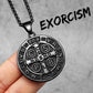 St.Benedict Exorcism Powerful Amulet Men Necklaces Stainless Steel Pendant Chain Women Jewelry Vintage Halloween Gifts Wholesale