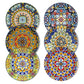 vancasso 6/12 Piece Porcelain Dinner Plates Crockery Breakfast Plate Set Scratch Resistant Flat Plates Dinnerware Set for 6