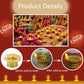 A25F-24 Pcs Diwali Diya LED Water Sensor Lights, Waterproof Flameless Tea Lights For Home, Temple, Pooja, Return Gifts