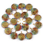 35mm Hexagon Shape 7 Chakra Orgonite Energy Pendant Healing Energy Crystal Beads for Yoga Meditation Spiritual Amulet Orgonite