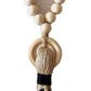 Wooden Guardian Amulet Tassel with Glass Evil Eye Bead Door-Knob Handle Hanging Modern Home Aesthetic Décor Home Decor Gift