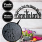 As For Me and My House Sign 2024 Black metal Bible verse wall decor, Christian inspirational wall art for home