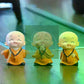 Mini Buddhas Statue Little Buddhists Monks Buddhism Figurine Zen Ornament Home Aquarium Tank Garden Yard Decoration
